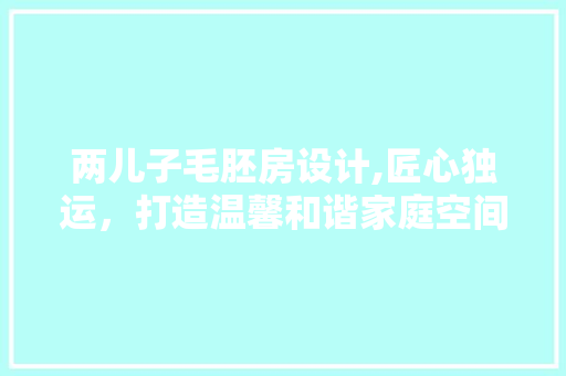 两儿子毛胚房设计,匠心独运，打造温馨和谐家庭空间