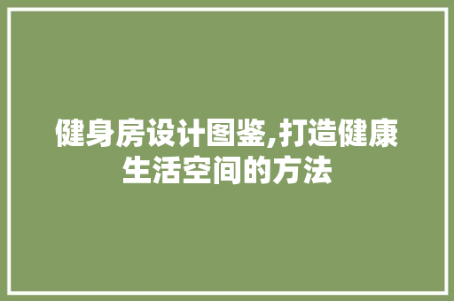 健身房设计图鉴,打造健康生活空间的方法