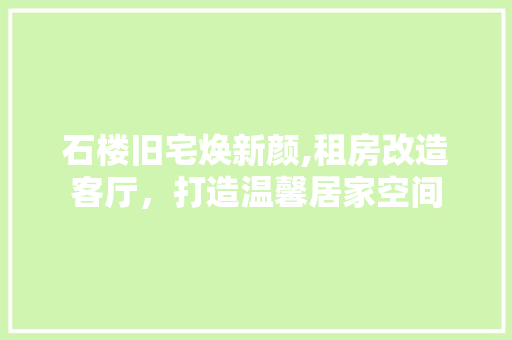 石楼旧宅焕新颜,租房改造客厅，打造温馨居家空间